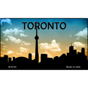 Toronto Silhouette Wholesale Novelty Metal Magnet