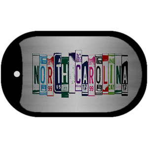 North Carolina License Plate Art Wholesale Novelty Metal Dog Tag Necklace