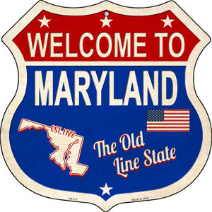 Maryland Established Wholesale Novelty Metal Highway Shield
