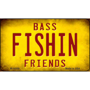 Fishin Friends Wholesale Novelty Metal Magnet