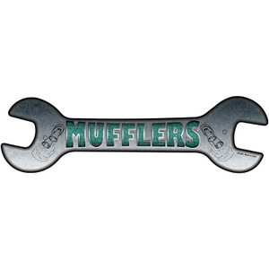 Mufflers Wholesale Novelty Metal Wrench Sign