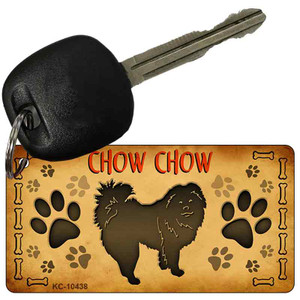 Chow Chow Wholesale Novelty Metal Key Chain