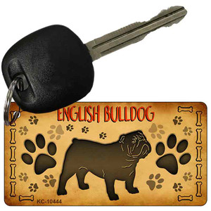 English Bulldog Wholesale Novelty Metal Key Chain