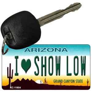 I Love Show Low Arizona Wholesale Novelty Metal Key Chain