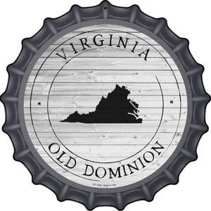 Virginia Old Dominion Wholesale Novelty Metal Bottle Cap Sign BC-1836