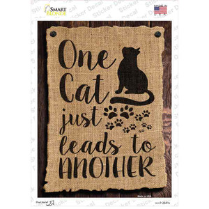 One Cats Leads To Another Wholesale Novelty Rectangular Sticker Decal