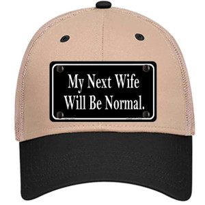 My Next Wife Wholesale Novelty License Plate Hat