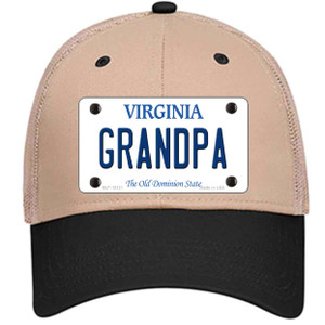 Grandpa Virginia Wholesale Novelty License Plate Hat