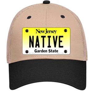 Native New Jersey Wholesale Novelty License Plate Hat