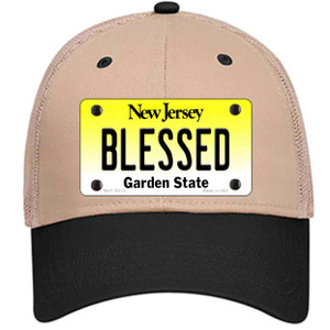 Blessed New Jersey Wholesale Novelty License Plate Hat