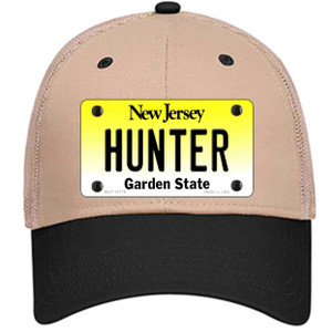 Hunter New Jersey Wholesale Novelty License Plate Hat