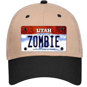 Zombie Utah Wholesale Novelty License Plate Hat