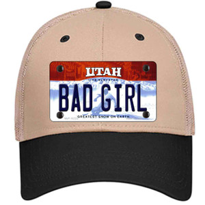 Bad Girl Utah Wholesale Novelty License Plate Hat