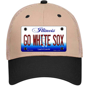 Go White Sox Illinois Wholesale Novelty License Plate Hat