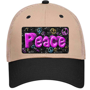 Peace Wholesale Novelty License Plate Hat