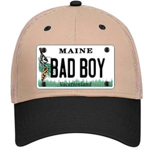 Bad Boy Maine Wholesale Novelty License Plate Hat