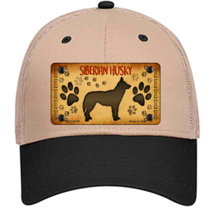 Siberian Husky Wholesale Novelty License Plate Hat