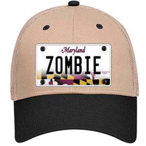 Zombie Maryland Wholesale Novelty License Plate Hat