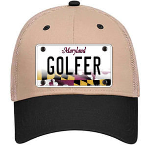 Golfer Maryland Wholesale Novelty License Plate Hat