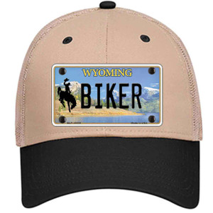 Biker Wyoming Wholesale Novelty License Plate Hat