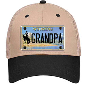 Grandpa Wyoming Wholesale Novelty License Plate Hat
