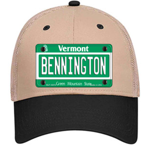 Bennington Vermont Wholesale Novelty License Plate Hat