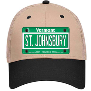 St Johnsbury Vermont Wholesale Novelty License Plate Hat