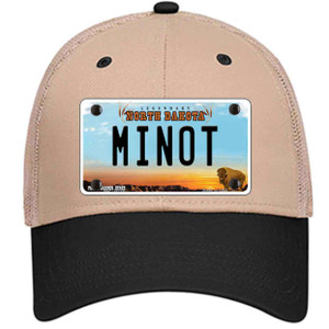 Minot North Dakota Wholesale Novelty License Plate Hat