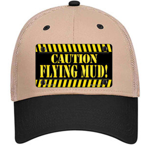 Caution Flying Mud Wholesale Novelty License Plate Hat