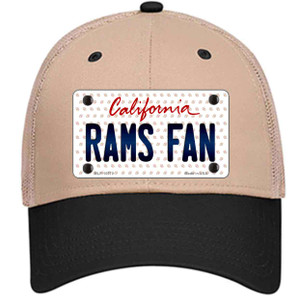 Rams Fan California Wholesale Novelty License Plate Hat