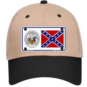 Confederate Flag Arkansas Seal Wholesale Novelty License Plate Hat