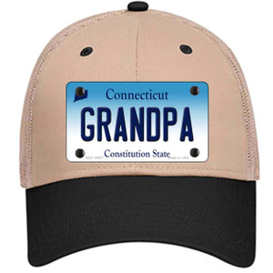 Grandpa Connecticut Wholesale Novelty License Plate Hat