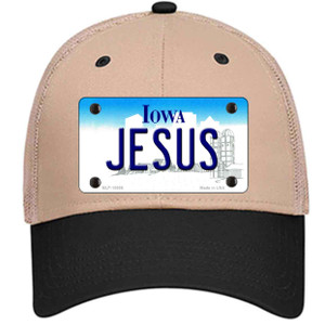 Jesus Iowa Wholesale Novelty License Plate Hat