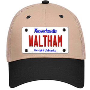 Waltham Massachusetts Wholesale Novelty License Plate Hat