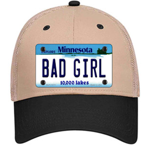 Bad Girl Minnesota State Wholesale Novelty License Plate Hat
