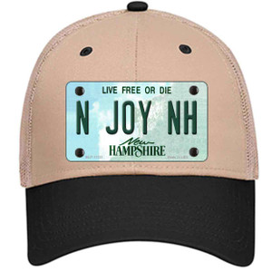 N Joy NH New Hampshire State Wholesale Novelty License Plate Hat