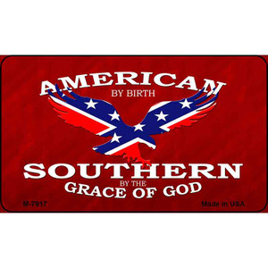 American By Birth Wholesale Novelty Metal Magnet