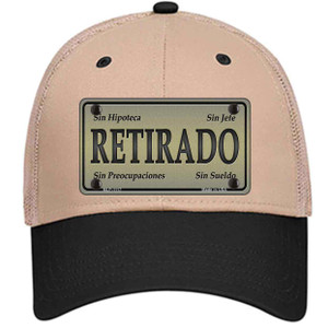 Retirado Wholesale Novelty License Plate Hat