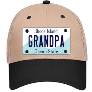 Grandpa Rhode Island State Wholesale Novelty License Plate Hat
