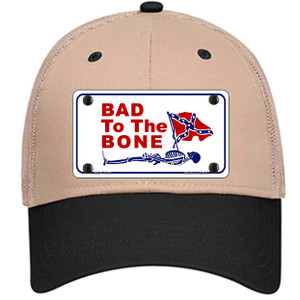 Bad To The Bone Wholesale Novelty License Plate Hat