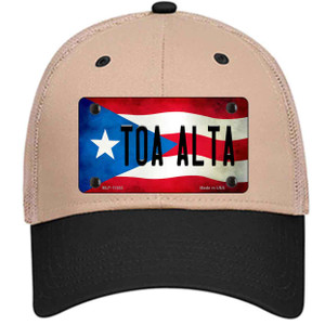 Toa Alta Puerto Rico Flag Wholesale Novelty License Plate Hat