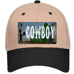 Cowboy Wholesale Novelty License Plate Hat