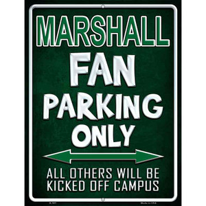 Marshall Wholesale Metal Novelty Parking Sign