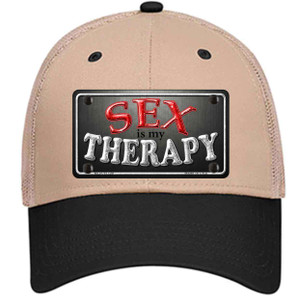 Sex Is My Therapy Wholesale Novelty License Plate Hat