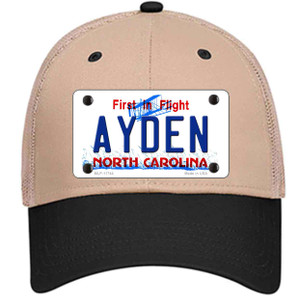 Ayden North Carolina State Wholesale Novelty License Plate Hat
