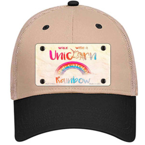 Walk with a Unicorn Wholesale Novelty License Plate Hat