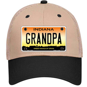 Indiana Grandpa Wholesale Novelty License Plate Hat