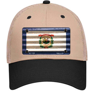 West Virginia Corrugated Flag Wholesale Novelty License Plate Hat