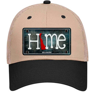 Delaware Home State Outline Wholesale Novelty License Plate Hat