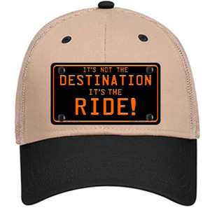 Its Not the Destination Wholesale Novelty License Plate Hat